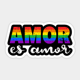 Amor es amor - Love is love Sticker